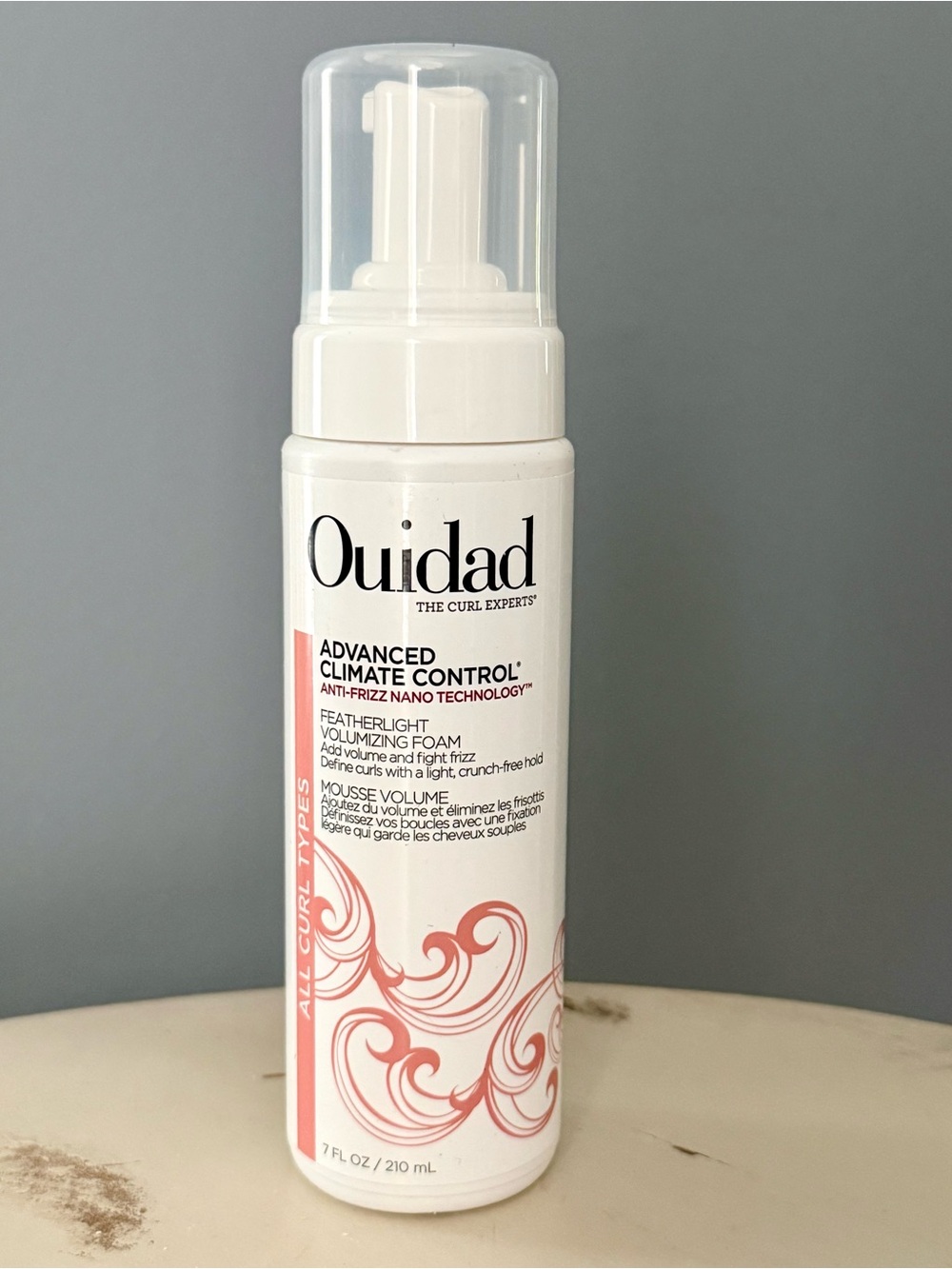 New Ouidad Advanced Climate Control Featherlight Volumizing Foam 7oz
